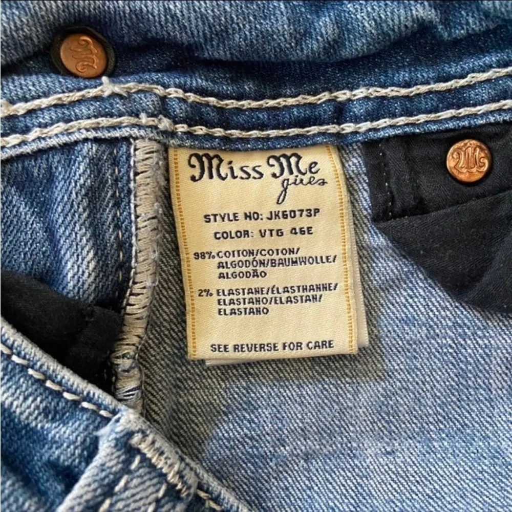 Miss Me denim capri jeans